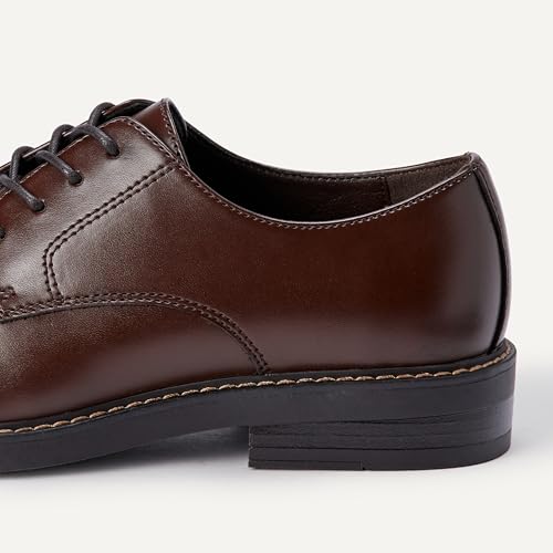 Image of Amazon Essentials Men's Round Toe Derby Dress Shoes