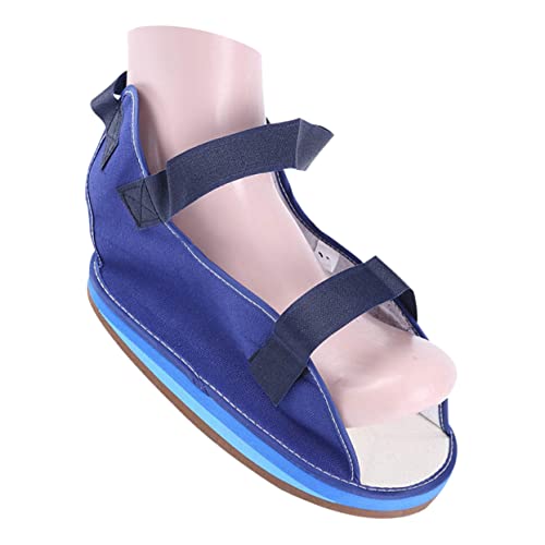 FRCOLOR Foot Fracture Support Boot Ankle Brace Women's Gypsum Shoes for Broken Toe Comfortable Sole Fixed Cover for Men Women (s Size)
