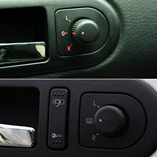 Runmade Side Mirror Switch Control 1J0 959 565 - For Volkswagen Vw Beetle Passat B5 Jetta Golf Mk4 Gti R32 1998 1999 2000 2001 2002 2003 2004 2005 - Function: Heat, Mirror Adjust #TOP5