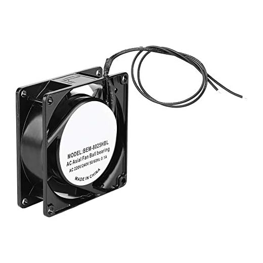 Fan del Rodamiento de Bolitas, Fan Doble del Rodamiento de Bolitas de PBT+Fiberglass 0.1a para la Placa de Circuito