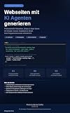 Webseiten mit KI Agenten generieren: Professionelle Landing Pages, Shops & Apps bauen mit Claude, Cursor, Supabase und Stripe – ohne Programmierkenntnisse