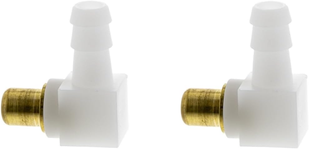 Replacement BS-692317 Hose Connector Fits for 1027 1030 Engine 1170 1225 1238 Engine 130 Engine 1300 136A694F401 1405 1600 1800, 2-Pack