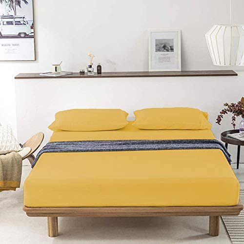 ATK-8 Bedding 400 TC Cotton Single Fitted bedsheet for (36