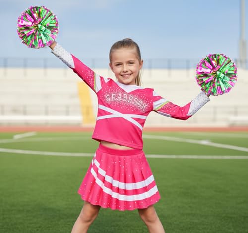 Disfraz completo de animadora para niñas 11-12 años miniatura 6
