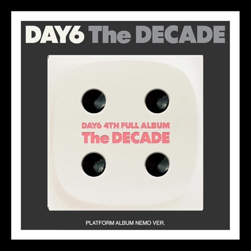 (SIX ON THE DICE.) DAY6 THE DECADE 4th Full Album PLATFORM NEMO Ver / QR+4 Sticker+12...