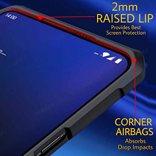 Image of RIGGEAR Xundd Back Cover Case for OnePlus 7T (Armor|PC and TPU|Black)