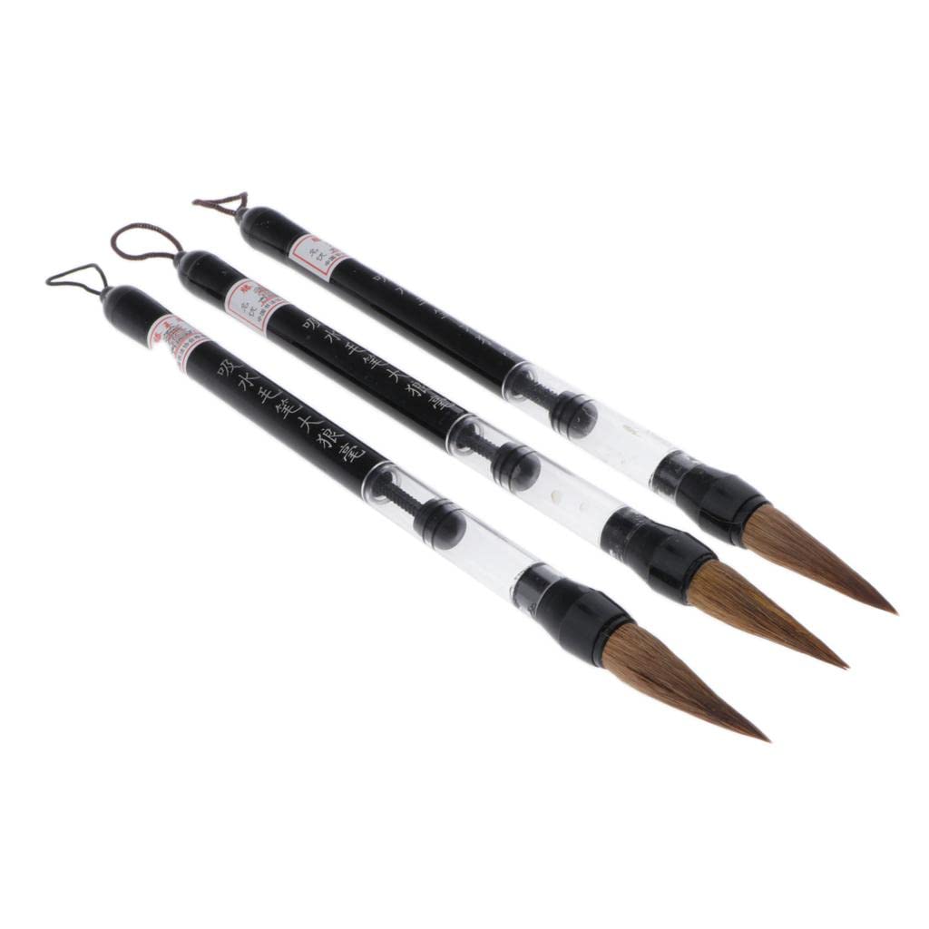 FABLOFT Chinese Piston Water Ink Brush Calligraphy Drawing Chinese Japanese Brush L-image-14