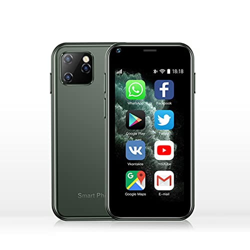 Cuifati Xs11 Mini Mobile Phone, 2.5In Cell Phone Wifi Gps 1Gb 8Gb Quad Core For Android Smart Phone For Students (Dark Night Green) #TOP17