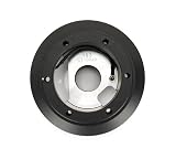 NRG Innovations NRG-SRK-183H Racing Style Steering Wheel Quick Release Short Hub Adapter, 6 X 70mm Bolt Pattern, Black Body