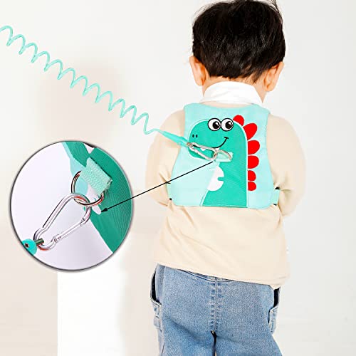 Toddler Leash-Baby Walking Safty Harness And Child Anti Lost Wrist Link For Girls/Boys Travel (Green) #TOP3