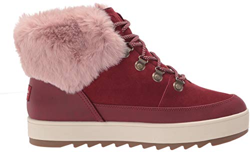 Koolaburra By Ugg Women's Tynlee Lace-Up Snow Boot, Syrah, 8 Us #TOP5