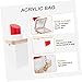 BESTYASH Bolso de Mano Portátil con Forma de Lápiz Labial para Mujer Bolso de Cadena Pequeño Bolso de Cena Bolso de Mano Imagen de BESTYASH Bolso de Mano Portátil con Forma de Lápiz Labial para Mujer Bolso de Cadena Pequeño Bolso de Cena Bolso de Mano
