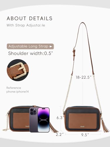 CLUCI Crossbody Bags for Women Trendy, Vegan Leather Purses Shoulder Handbag3