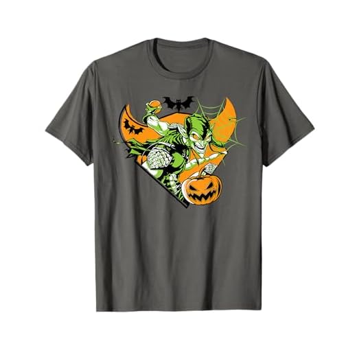 Marvel Green Goblin Pumpkin Bomb Halloween Camiseta