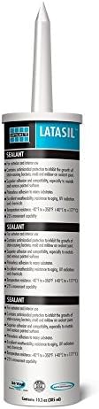 LATICRETE Latasil High Performance Silicone Sealant, Bright White #44