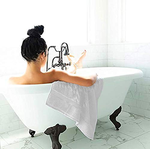 Salbakos Turkish Luxury Hotel & Spa, 35X70 Bath Sheet Set Of 2 (Ivory) #TOP6