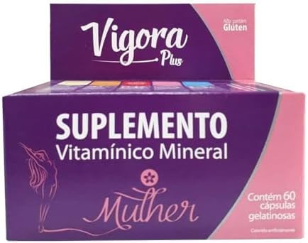 Vigora Plus Multivitaminico Mulher Com 60 Caps