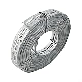 Honseadek Correas de cable de calefacción de suelo de 10 m, accesorios de cables de calefacción, clips de cable de canalón de techo