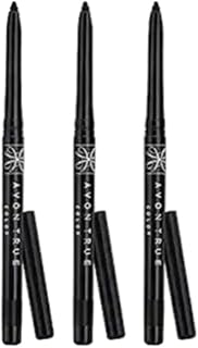 AVON Glimmerstick Açılıp Kapanabilen Göz Kalemi, Siyah, 3 Adet