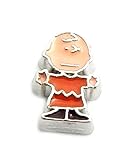 Cherityne Snoopy Cartoon Character Charlie Brown Floating Charm for Locket Pendants