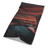 Orlando FL Water Park Neck Gaiter Windproof Face Mask Bandanas for Men Women Cold Weather Scarf