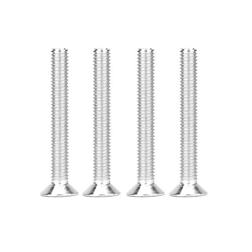 Qiilu Hood Risers, Aluminum Alloy Engine Hood Ventilation Spacer Riser Kit For 6Mm Turbo Motor #TOP3