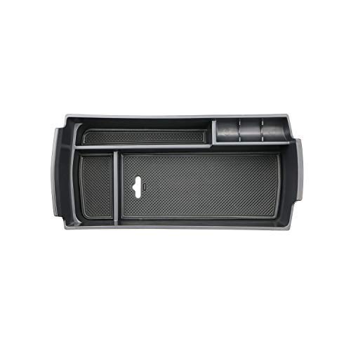 LFOTPP 3008 5008 GT Accessoire Accoudoir Boite de Rangement Central, Accessoire Auto Voiture Intérieur du Tiroir Consol Organiseurs (Noir) Cover