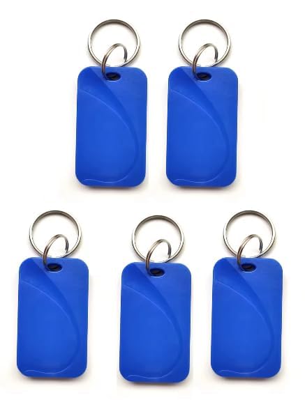 MBL Badge RFID 13,56 MHz UID Modifiable – Compatible Android NFC – Porte-Clé Étanche IP67 – pour Accès Immeuble, Bureau, Parking – Multi Couleurs...