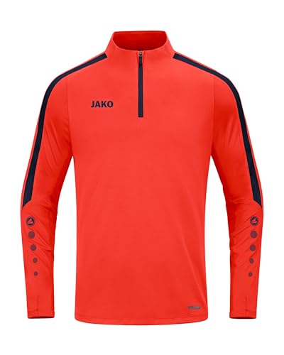 Alimentation Zippée JAKO - Veste de Terrain Flamme Marine pour Entraînement