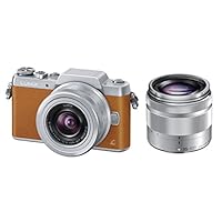 Amazon.co.jp: Panasonic Mirror-less SLR Camera DMC-GF7 Double Zoom  