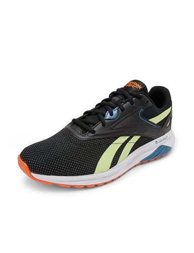 Image of Reebok Men LIQUIFECT 90 2 core Black /Energy Glow /Steely Blue S23-R 13