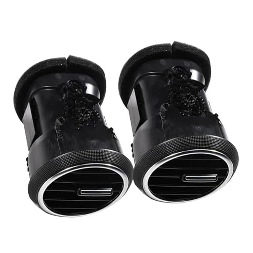 Aérateurs de climatisation pour Audi A3 S3 8P 2008-2013 | Paire de grilles de ventilation noires