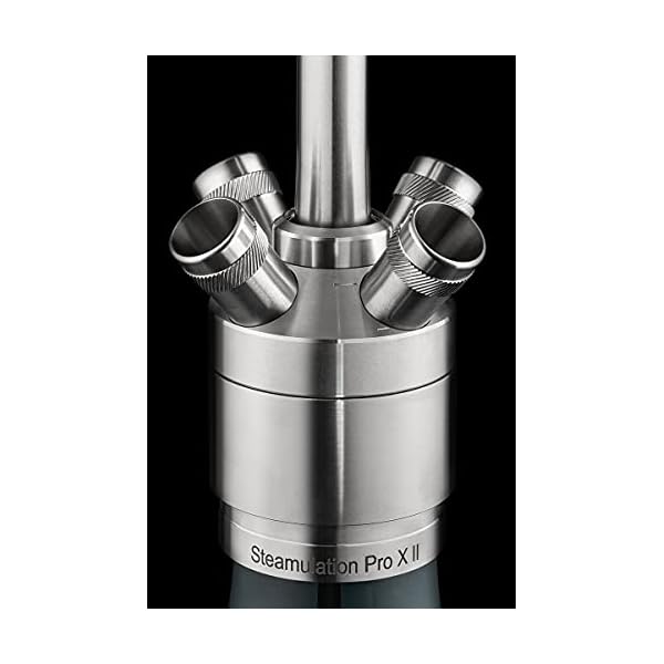 Steamulation Shisha Wasserpfeife Classic Pro X II Petrol Green Matt – Bild 5