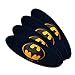 The Flash Batman Logo Double-Sided Oval Nail File Emery Board Set 4 Pack