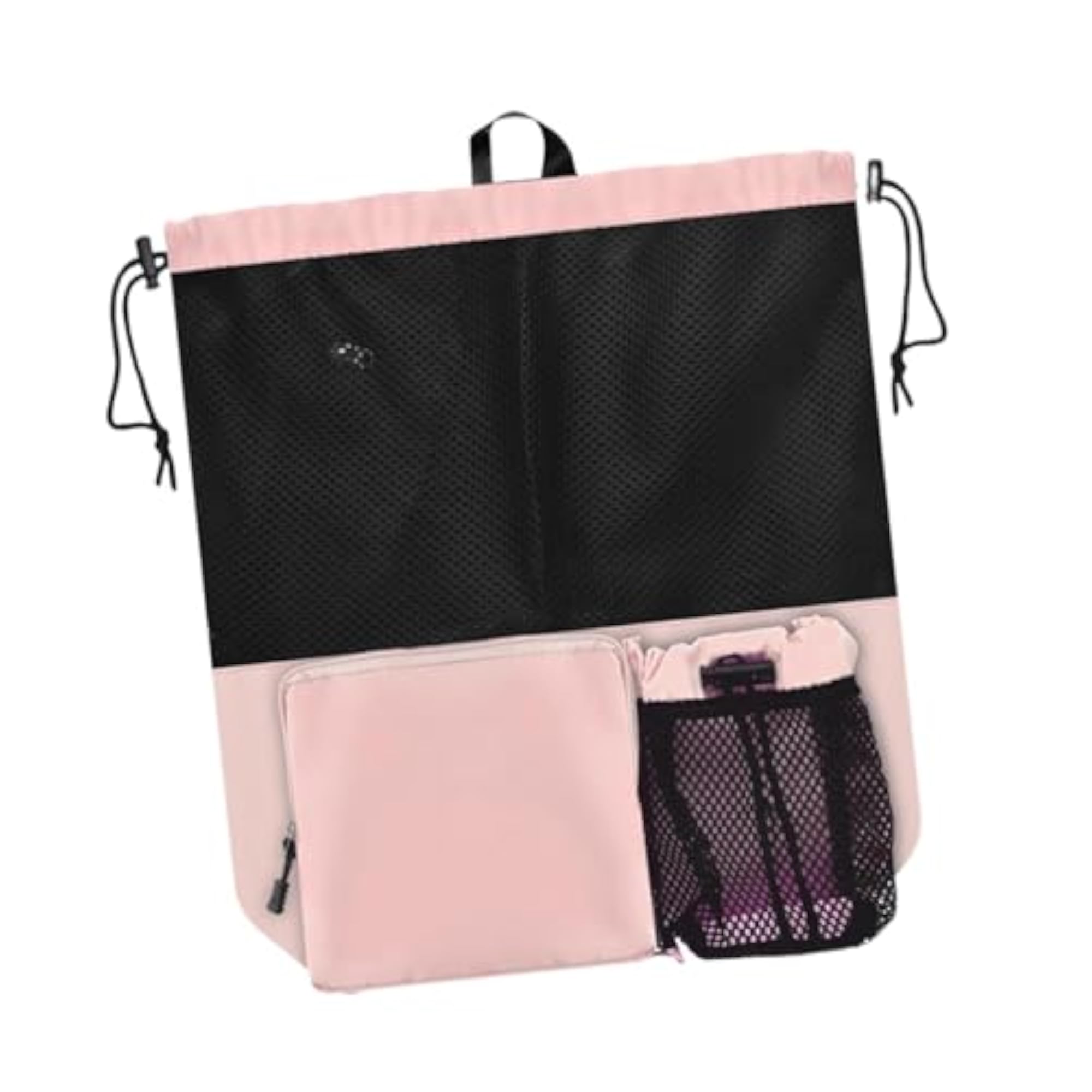 Mesh Drawstring Backpack for Travel & Gym