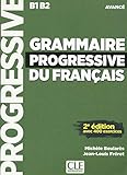 Grammaire progressive du français - Niveau avancé - Livre + CD - 2ème édition - 400 exercices - Nouvelle couverture (French Edition)