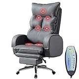 ☆【ADJUSTABLE RECLINING CHAIR】: The Smooth Casters of the Office Chair Can Rotate Freely 360°, Giving You the Feeling of Flying; the Backrest Can Be Adjusted from 90° to 170°, the Seat Height Can Be Adjusted by 3 Inches, You Can Choose to Stand Upright or Lay Flat or Any Comfortable Location.