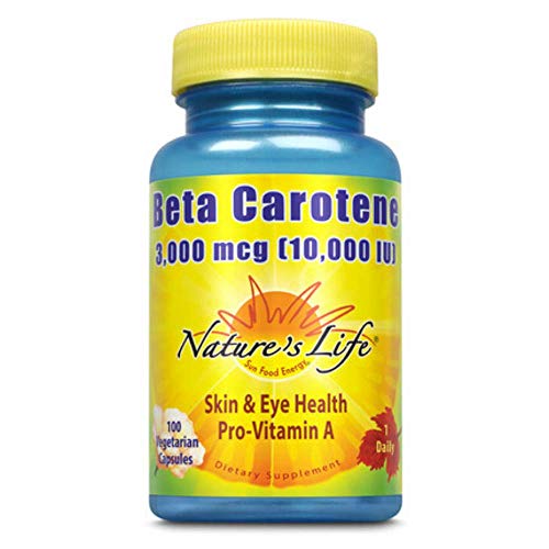 Nature's Life Beta Carotene 10,000 IU | 100 ct