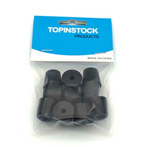 Round Rubber Feet With Steel Washer Inside Pack Of 10 (D19X15Xh17Mm) #TOP5