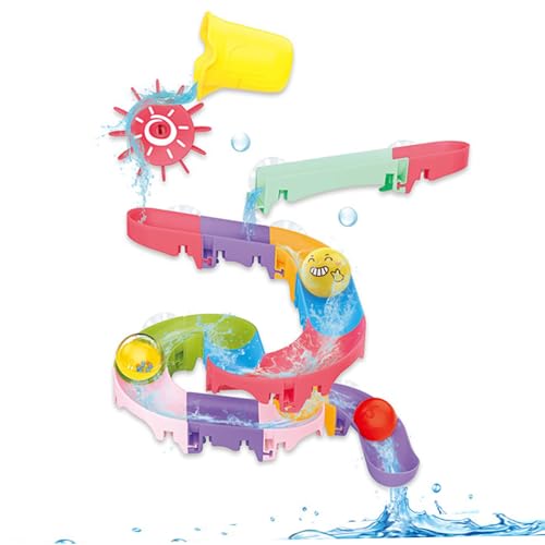 Ensemble de pistes toboggan aquatique bricolage : cadeau bain enfant