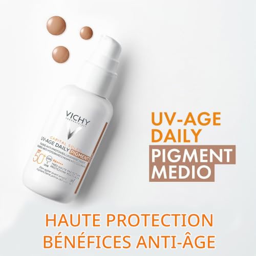Soin Visage Capital Soleil Uv Age Daily Fluide Anti Photovieillissement Spf49 Vichy Le Flacon 40ml - vue 5