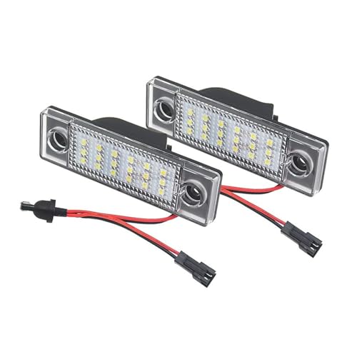 Luces de matrícula LED para Chevrolet Cruze en trayectos nocturnos seguros, pack de 2 piezas