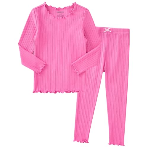 Image of pureborn Baby Pajamas Set Toddler Snug Fit Cotton Sleepwear 2pcs 12M-7Y