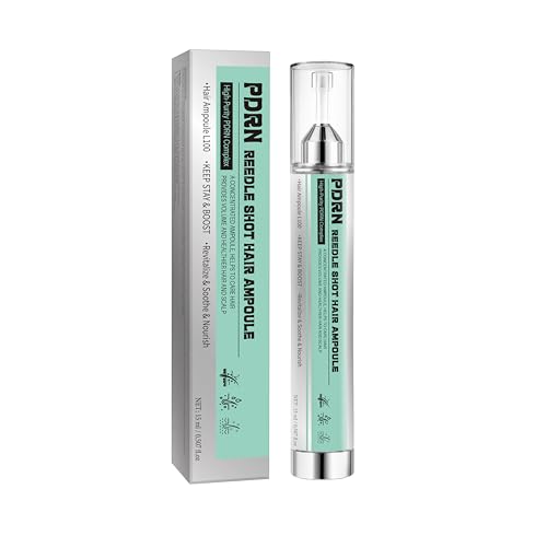 PDRN Reedle Shot Hair Ampoule L100, PDRN Complex Scalp Health Support Home Use for Hair Volume and Growth Support, Revitalizing & Soothing Scalp Serum for Thinning Hair 0.507 fl.oz