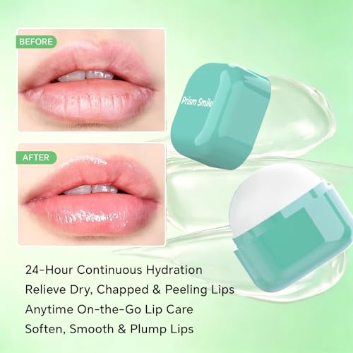 Prism Smile Lip Balm Set, 12 Pack Vanilla Lip Balm for Dry Cracked Lips, Deep Moisturizing & Hydrating Chapstick, Nourishing Lip Care for Women Men Teens, Travel-Friendly Daily Lip Moisturizer — view 4