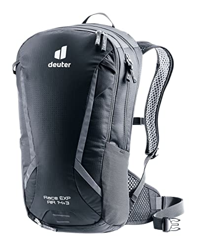 deuter Race EXP Air Fahrradrucksack (14+3 L), Schwarz
