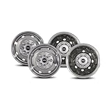 Pacific Dualies 34-1608A Polished 16 Inch 8 Lug Stainless Steel Wheel Simulator Kit for 1992-2007...