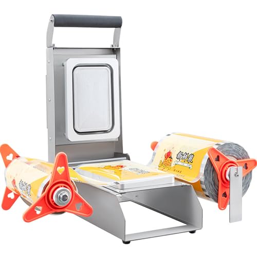 DOIBG Food Sealing Machine with Temperature Control, Hand Pressure Operation