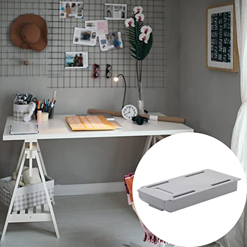 Under Desk Drawer Storage Organizer Self-Adhesive Plastics Storage Case for Vanity Cabinet with Free Screw Package… - Afbeelding 7