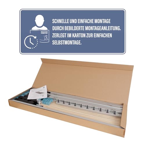 Lattenrost BeCo Royal Duo K mit 7 Liegezonen (140 x 200 cm)